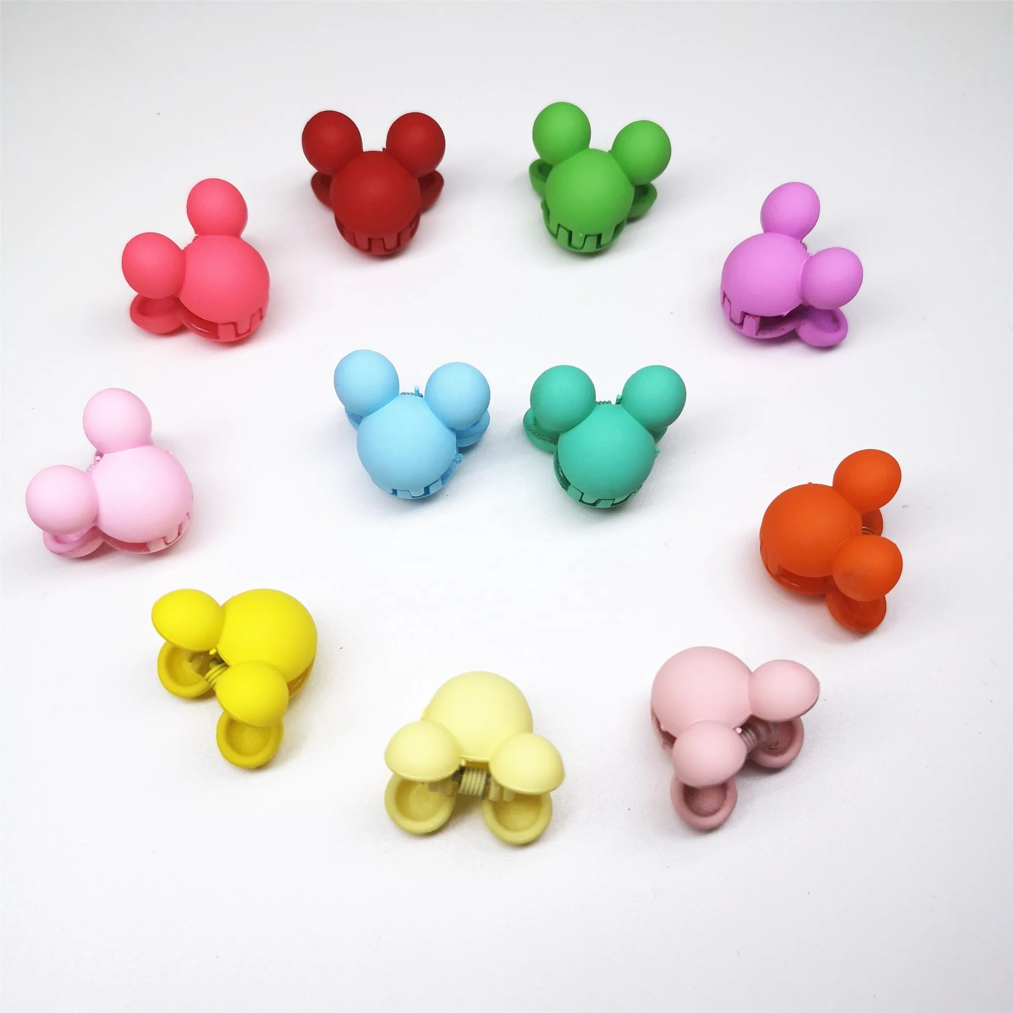 2021 г., различные стили, детская пластиковая заколка для волос карамельных цветов, маленькая заколка-бабочка для волос для маленьких девочек