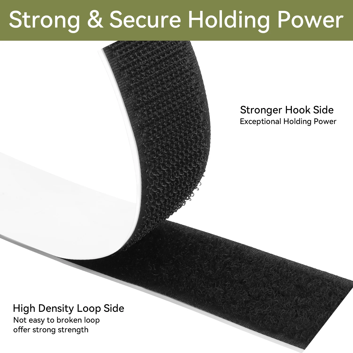 240 rolls (25mm*5M/roll ) Hook & Loop Tape self adhesive  Strips  Industrial Strength Tape Hook & Loop Tape