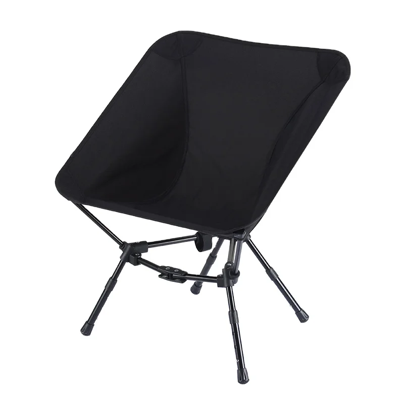 2022 New Custom Outdoor Portable Ultra light Folding Height Adjustable Moon Camping Chair For Hiking