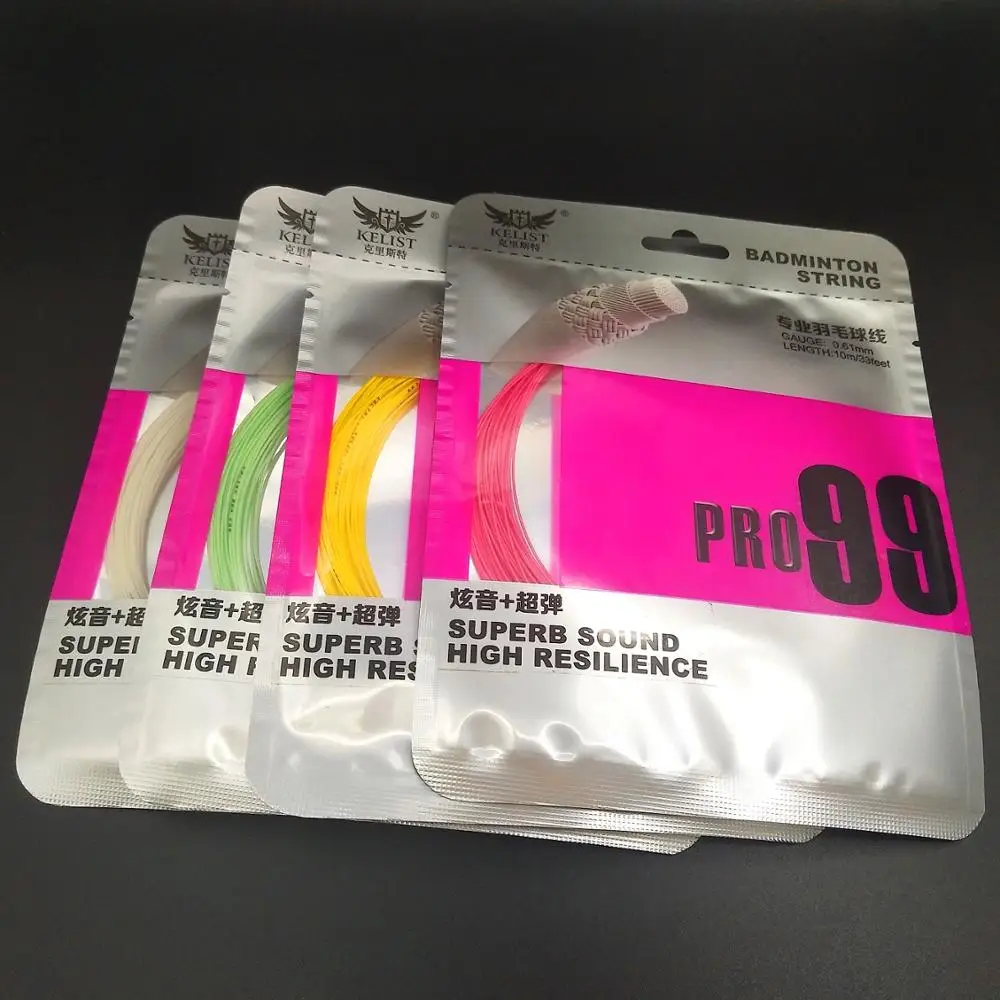 High Strength Tesion Nice Quality Nylon Racket String for Brand Badminton Rackets