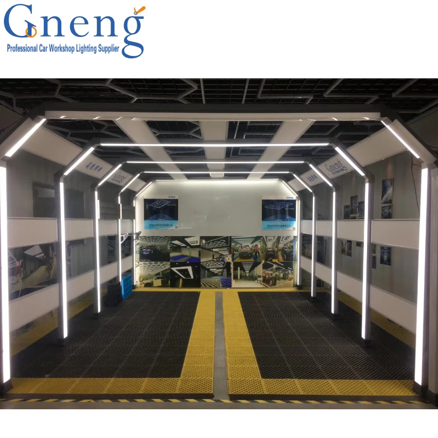 ZG/E1010 professional high brightness car care showroom garage lamp decoration inspection lighting detailing tunnel light