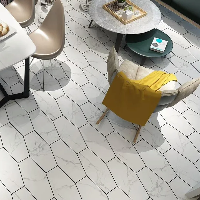 2021 new  Design  customized white Carrara tiles and  marble for wall and floor