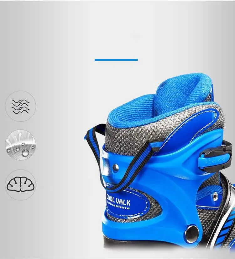 Manufacturer custom wholesale  4 wheels patine  roller skates flashing wheels roller skates  for kids adult