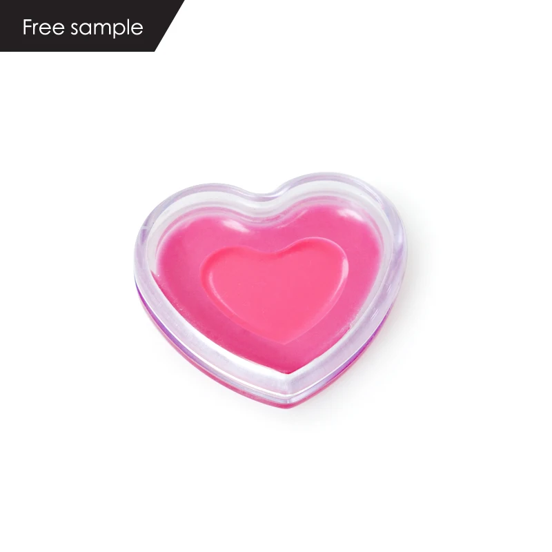 CC36427 Wholesale Custom Label Factory Cute Heart Shaped A variety of  two colors Lip Balm