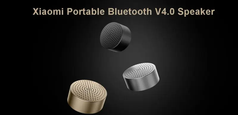 
Xiaomi Mini Speaker with Mic Headset Speaker Portable Speaker Metal Steel Stereo built in Mic xiaoai APP Control 