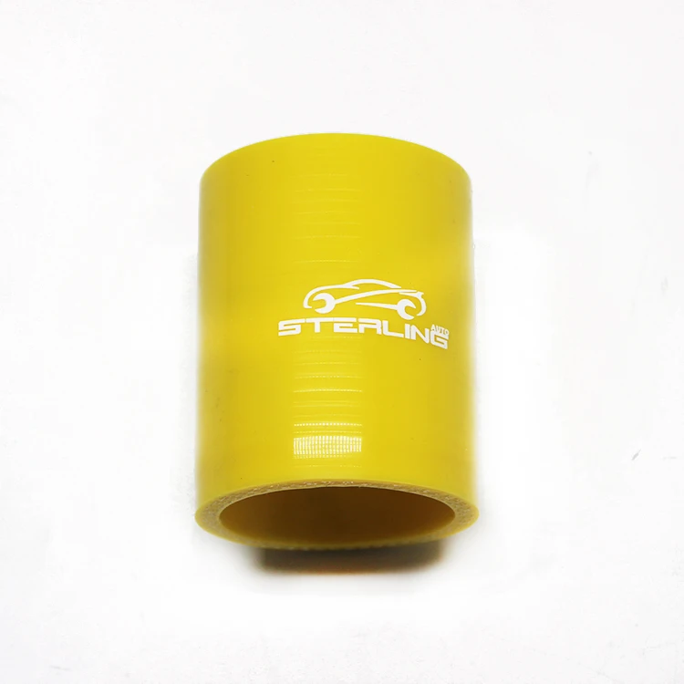 Audi-Specific Protective Heat Resistant Straight Fabric Braided Silicone Hose Custom Processing & Moulding Available