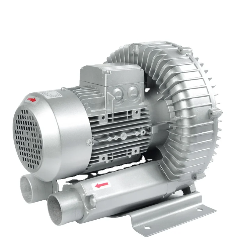 Вентилятор высокого давления 7.5kW, удлиненный вихревой воздушный насос, Заводская мастерская, воздуходувка высокого давления, высокотемпературный вентилятор