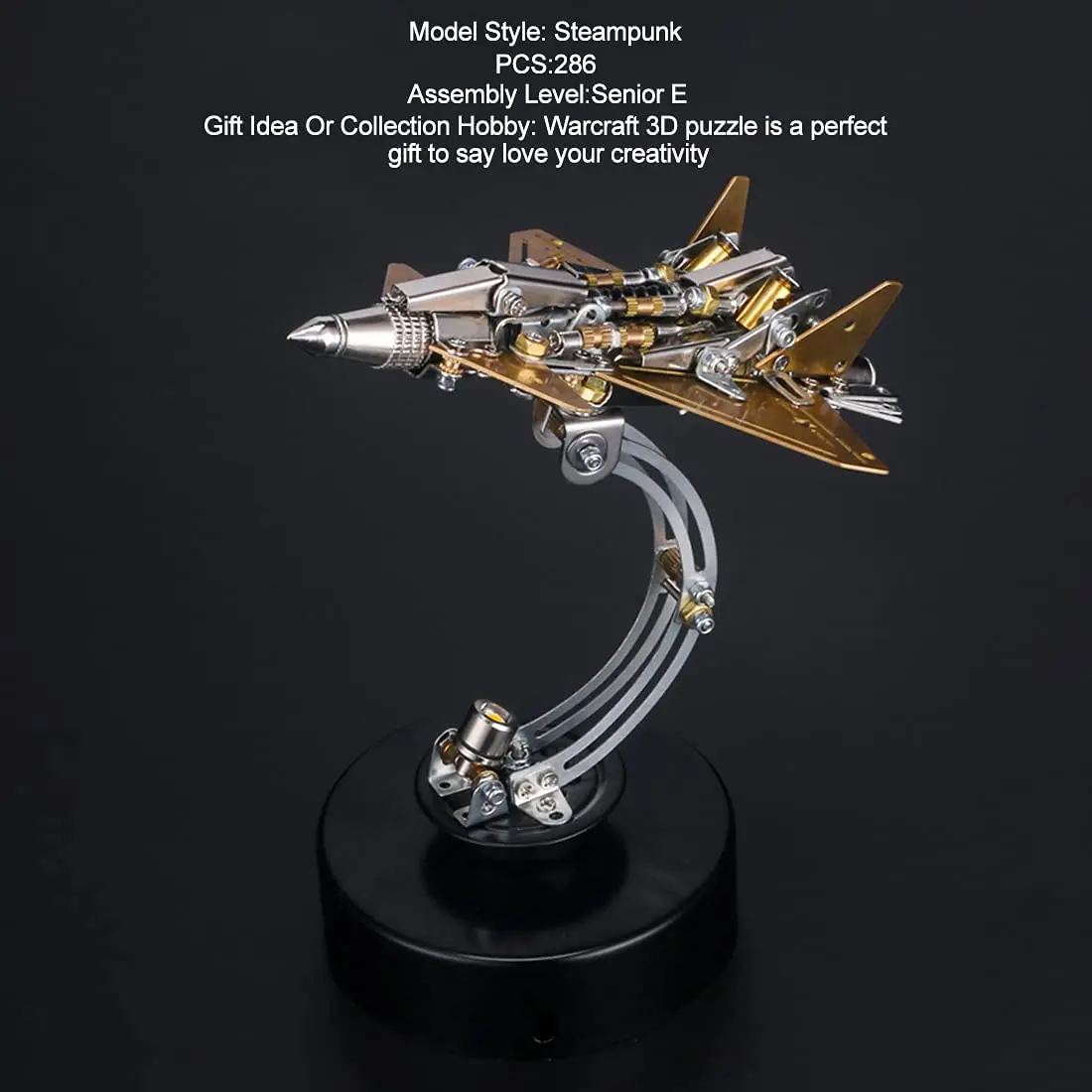 fashion toys 3D jigsaw puzzle for kids superlight Veyron fighter
