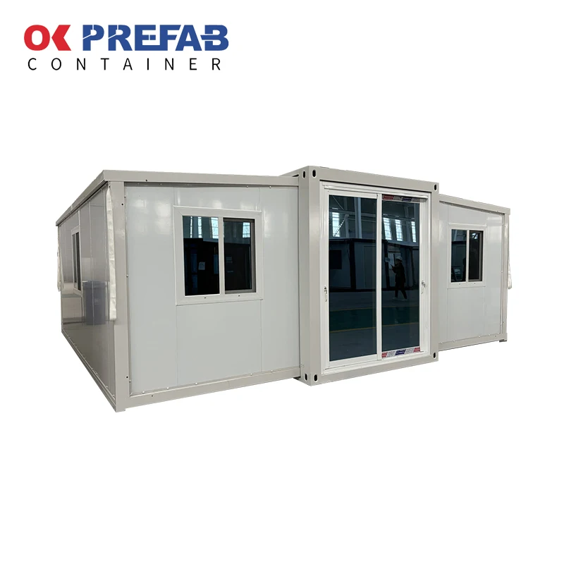 Ok Prefab New Design Customized 20 30 40 Feet Luxury Mobile Tiny Home Modular Prefabricated Prefab Expandable Container Houses