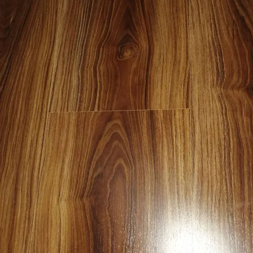 cheap laminate flooring HDF 12mm v groove 7mm laminated flooring bamboo wood