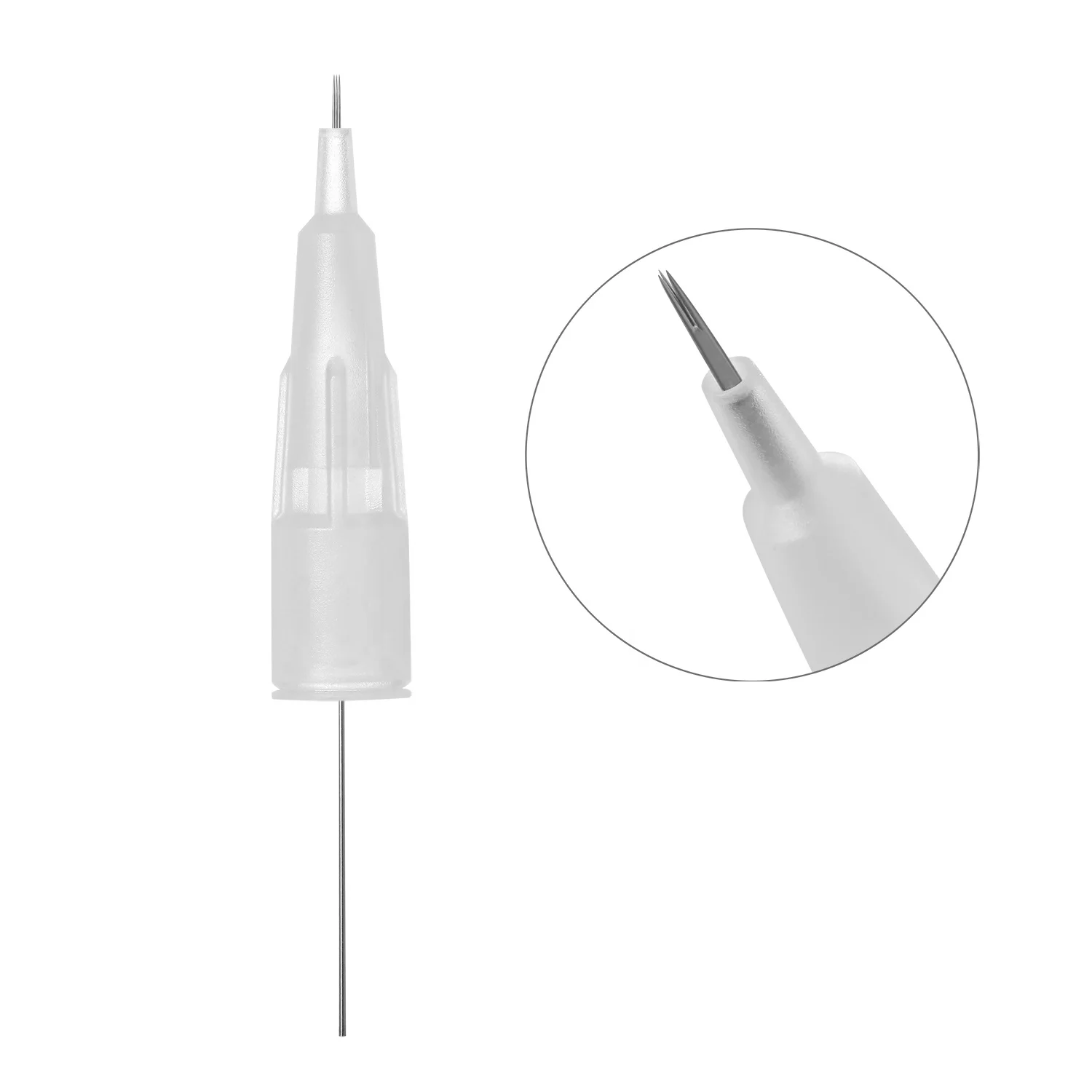 Wholesale Permanent Makeup Supplies Eyes Lips Areola Nipple Shading Liner 3 Round Tattoo Needles Tip Set