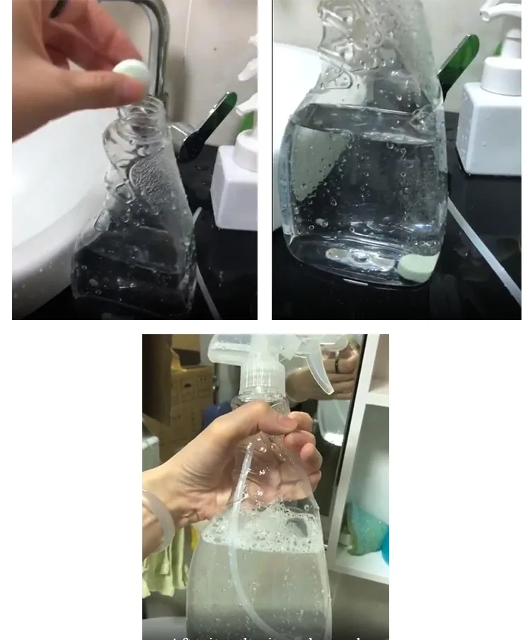 Yijujing Remove oil Stains multifunction concentrated effervescent cleaning tablets for kitchen