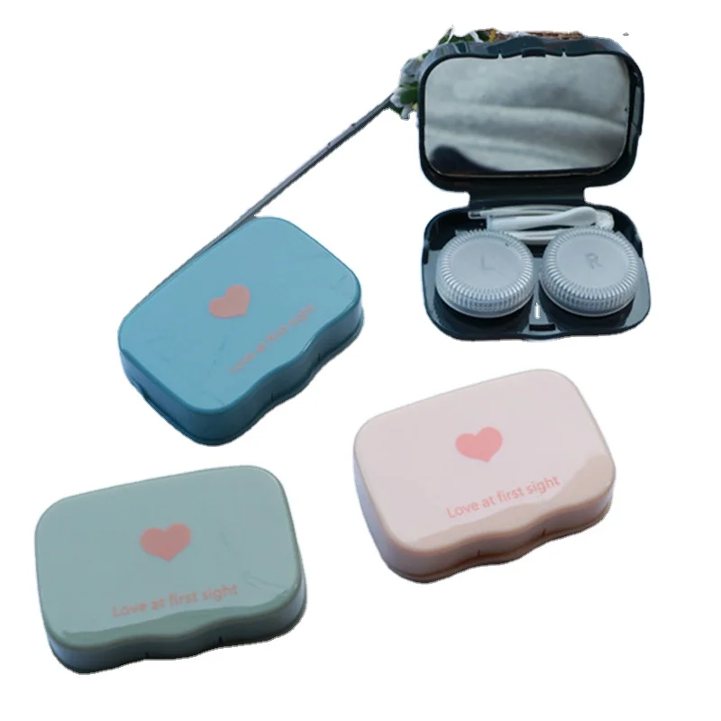 
Custom Travel Kit Contact Lens Case Container Travel Box Contact Lenses Case Eye Case 