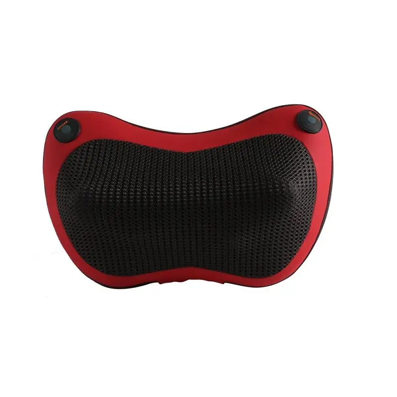 Electric Shiatsu Massage Pillow Deep Kneading Neck Pillow with 2 Buttons Function for Neck Back Shoulder Painful