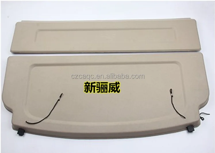 2013-2017 Nissan Note Rear Parcel shelf  Car Interior Accessories Non Retractable Trunk Luggage Cargo Cover For Nissan Livina