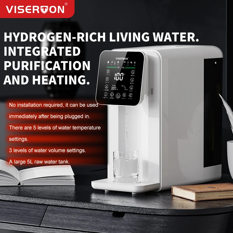 Multi-function  smart  automatic Hydrogen rich Water Generator  ro  water filters 75G