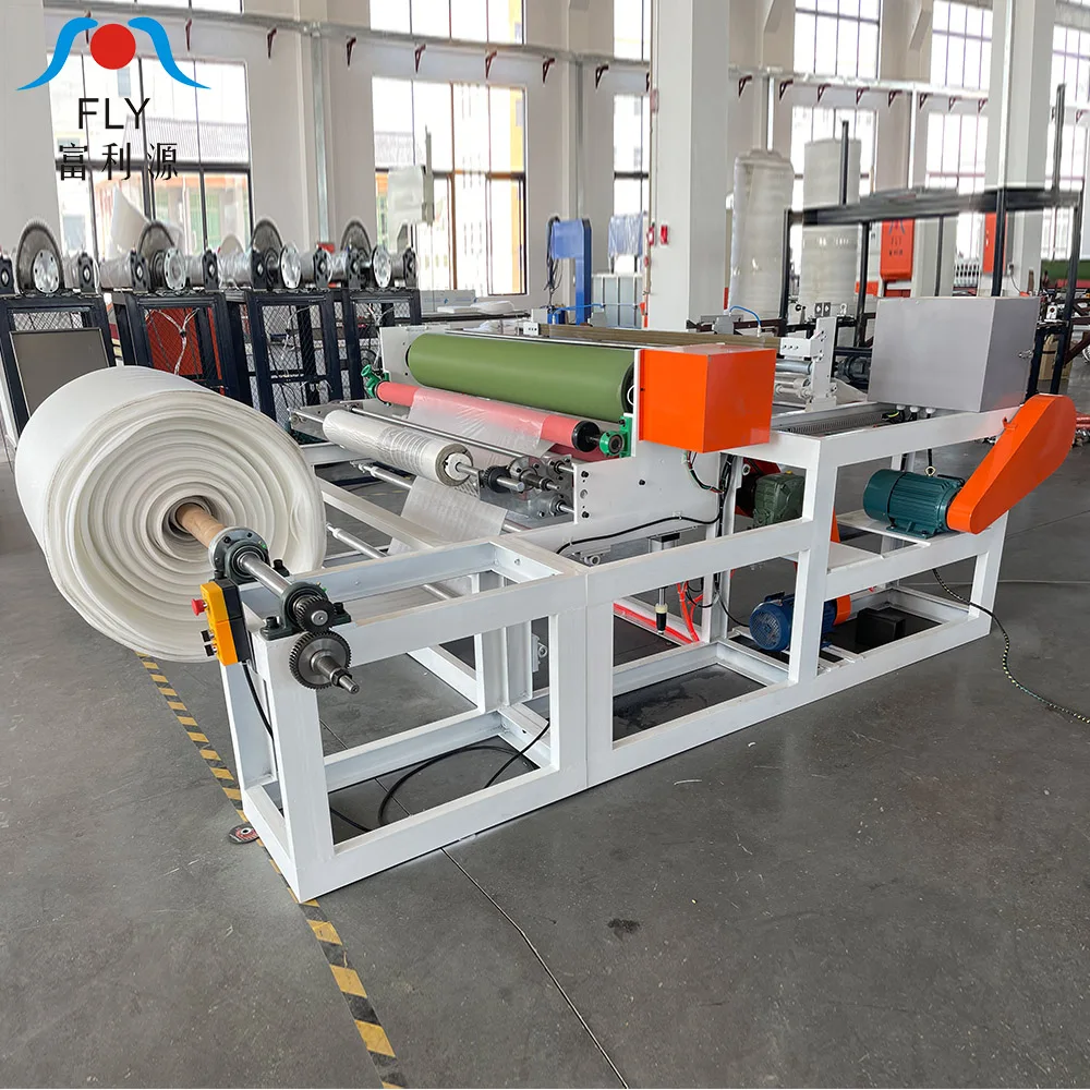 2021 FLY1600 Hot Sale  EPE foam sheet coating  lamination machine for making Insulated Air Bubble Wrap