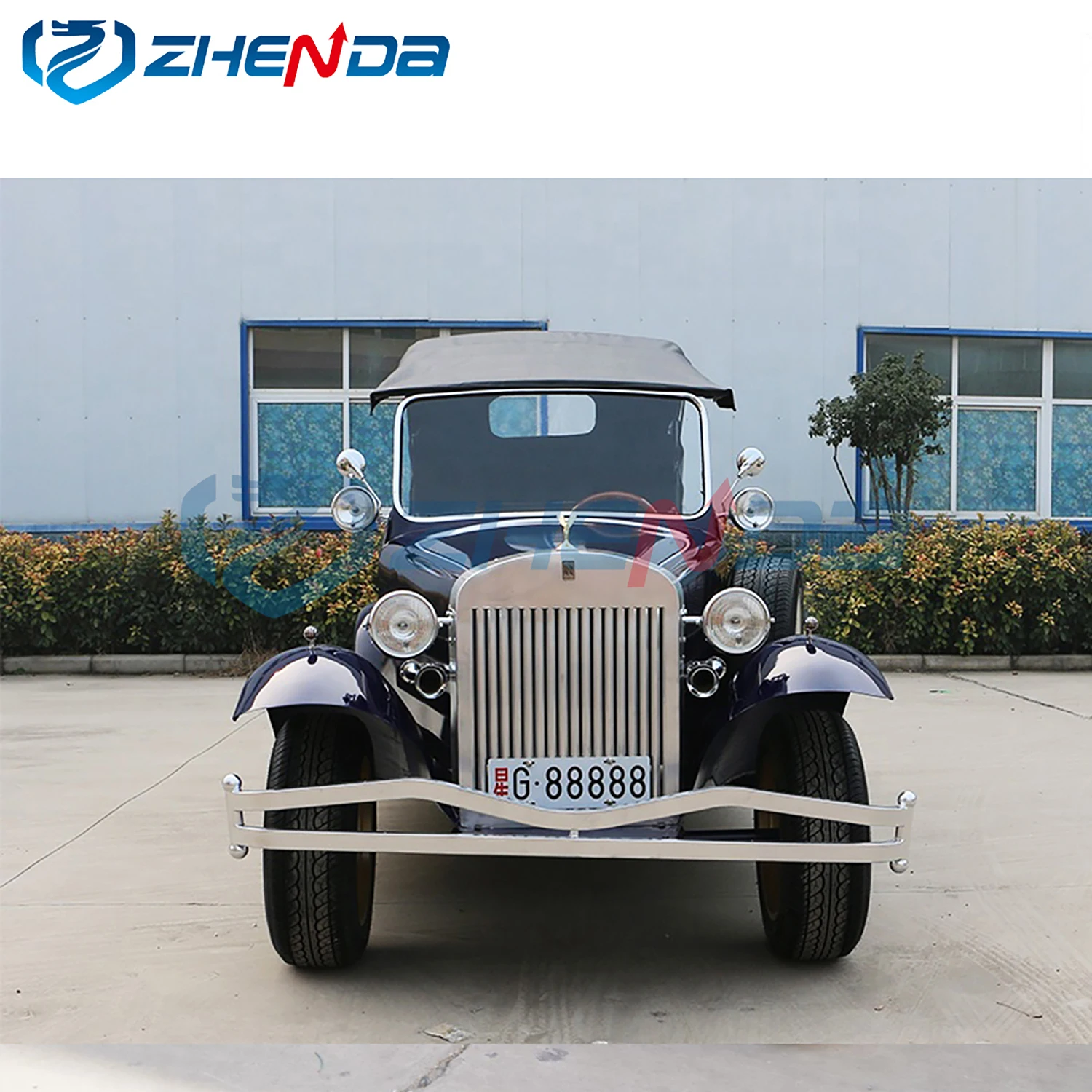 Factory direct sale classic fashion lithium battery golf cart/brand new discount mini classic car