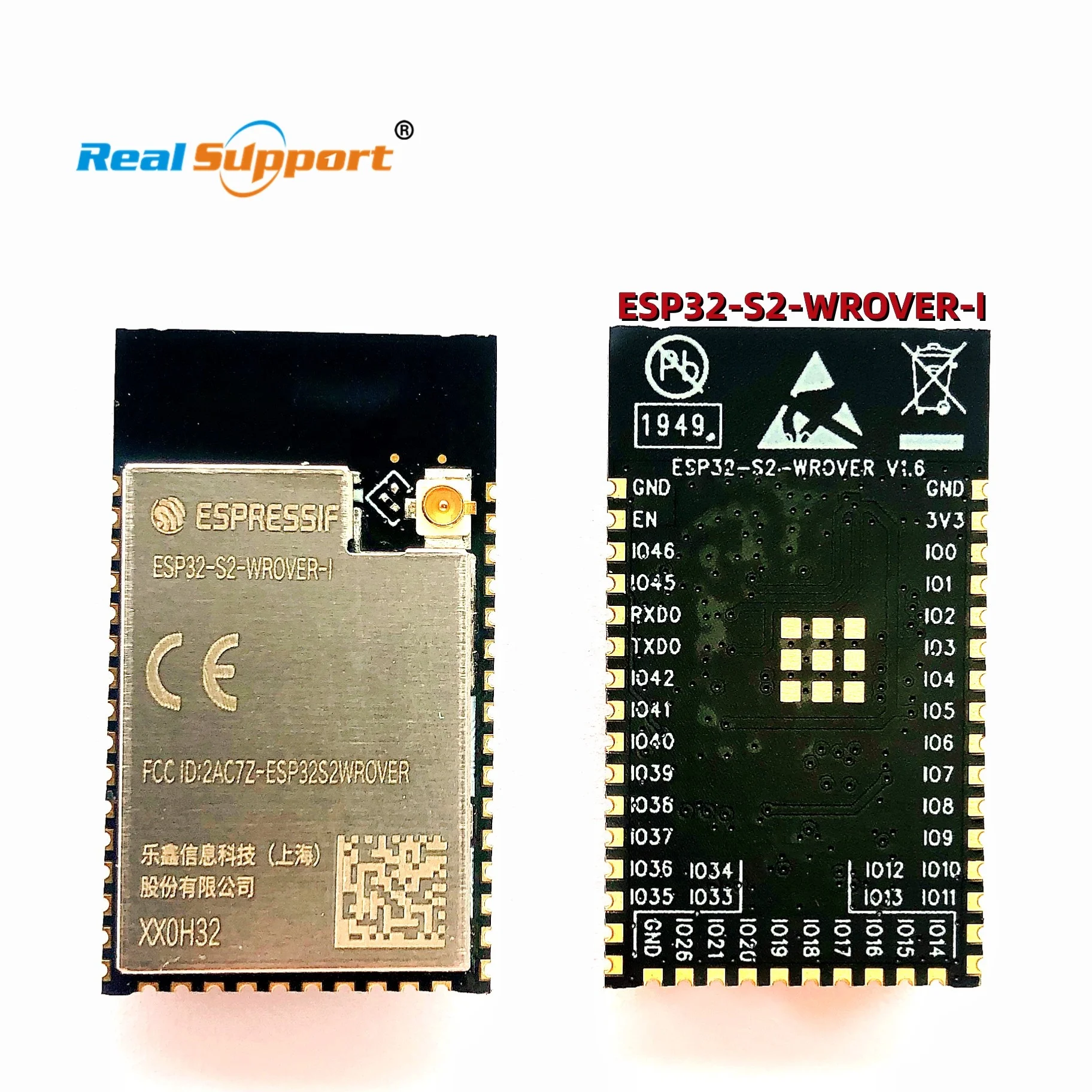 Original ESP32-S2-WROVER ESP32-S2-WROVER-I SMD module ESP32-S2 2MB PSRAM 4MB SPI flash IPEX antenna connector