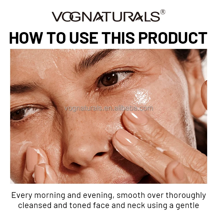 Private Label OEM Anti Aging Moisturizer Vitamin E Collagen Day and Night Caviar Face Cream