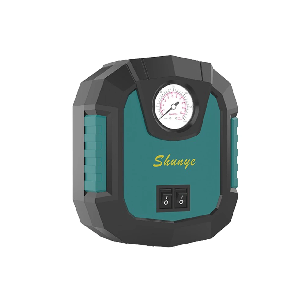 Wholesale 2 in 1 Dc12v Electric Air Compressor Pump Automatic Air Inflator with Led Light