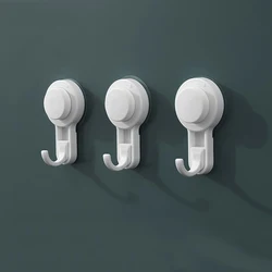 Baolong Factory Suction Cup Hanging Hooks Transparent Bathroom Kitchen Suction Cup Wall Plastic Hooks