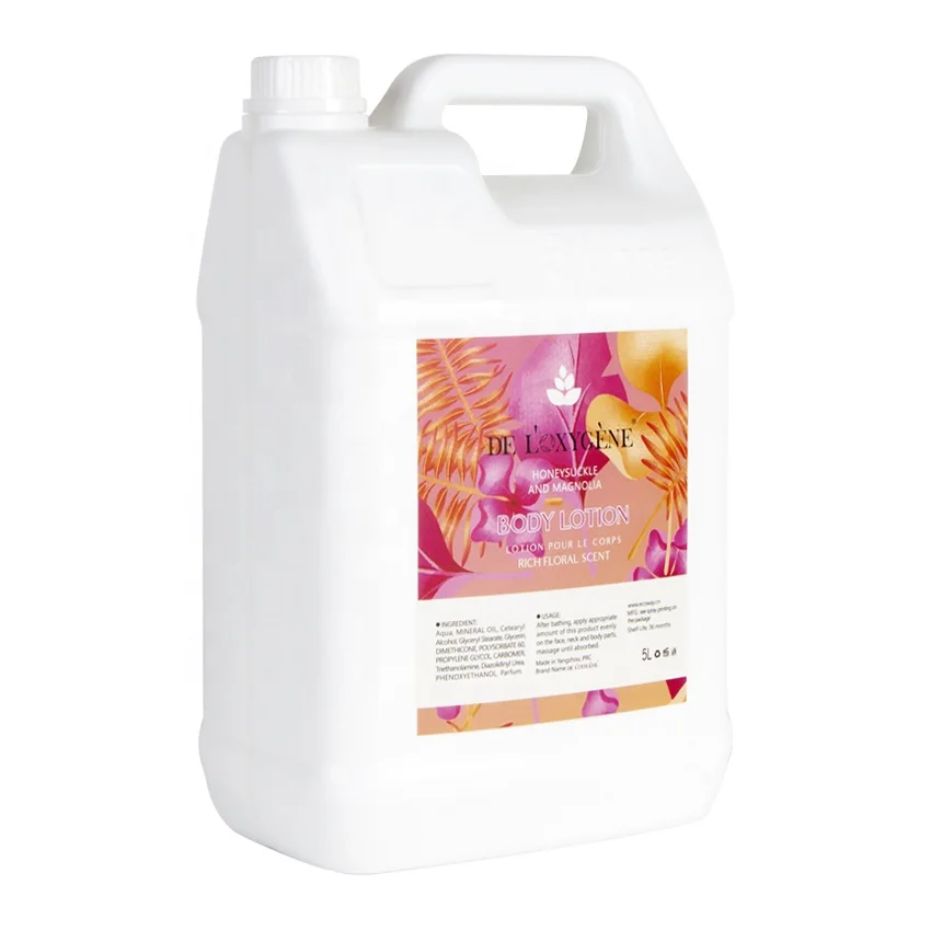 Bulk Shampoo Shower Gel Body Lotion Salon Hotel 5 Liter Refill Hair Shampoo