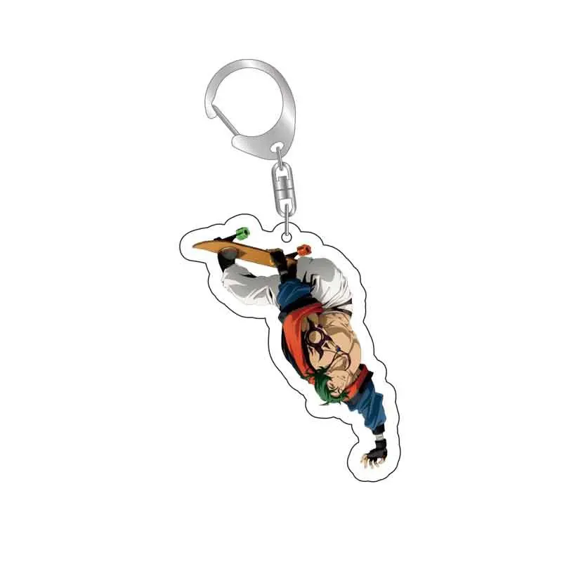 Boxin Custom Keychain Infinity Skateboard Animation Character Acrylic Keychain Pendant Cartoon Anime Jewelry Gift