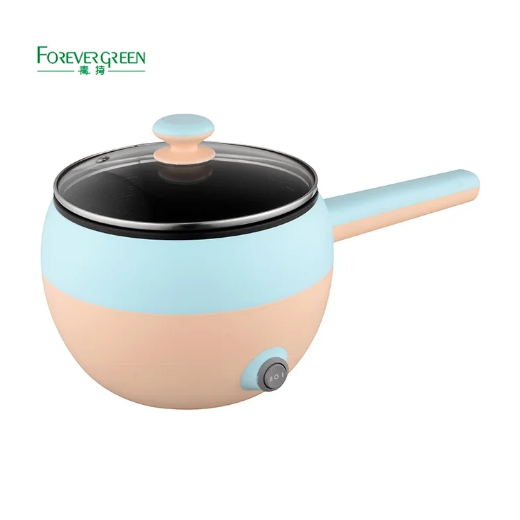 Customized Home 1.2L New Plastic Pp Electric Mini Multi Function Pot