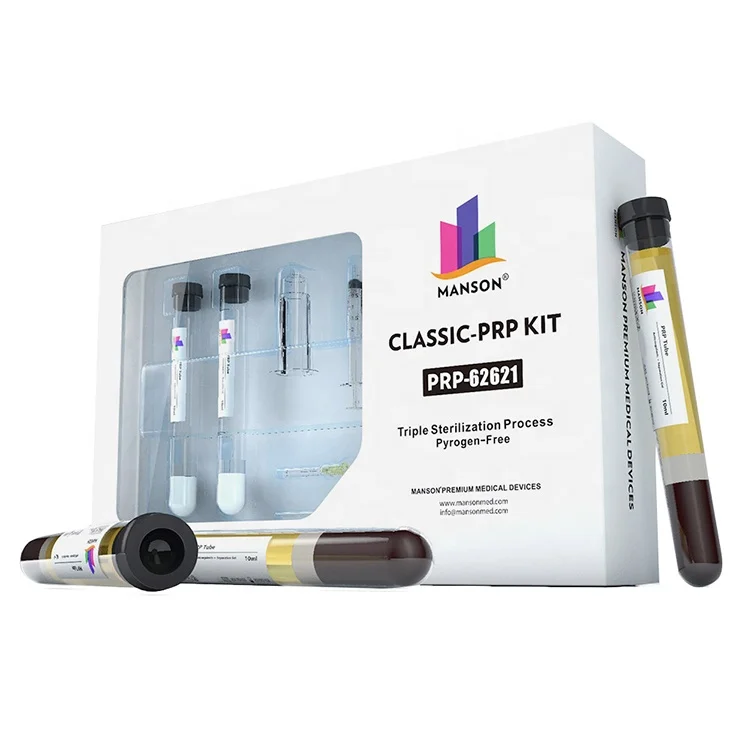 MANSON High Quality PRP Kit Machine PRP Tube Gel Blood Test Tube PRP Kit