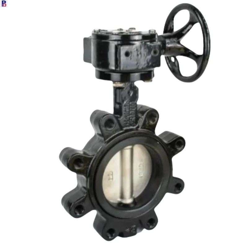 Valve Manufacturer Direct Sale Ductile GGG50 Body Lug Type butterfly with Handle Lever