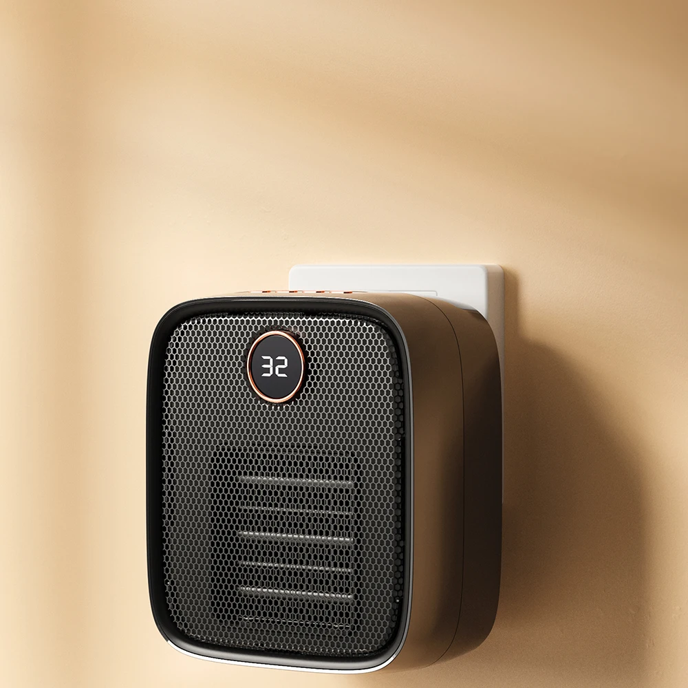 IMYCOO New Design Personal Electric Room Hot Fan Heater 500W Portable Mini Wall Mounted Fan Heater For Home