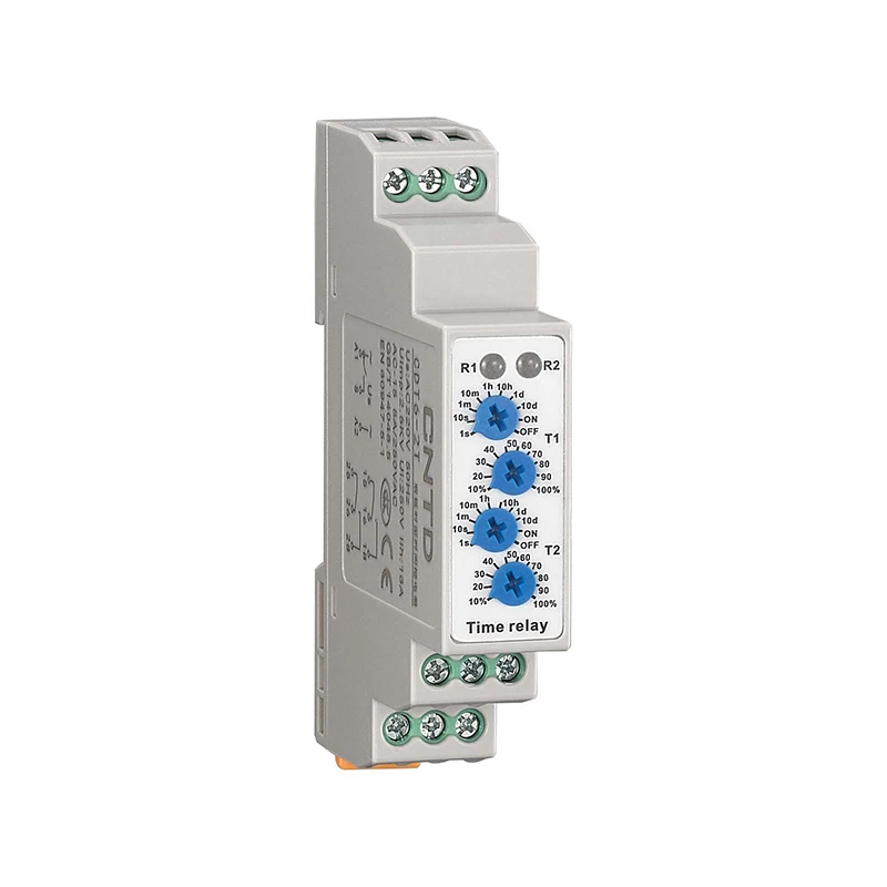 CNTD CDT6-2T Type IP20 Protection Level Dual Delay Timer Time Relay AC/DC 12-240V(50-60Hz)