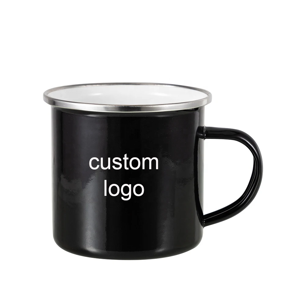 custom enamel sublimation glass cup coffee christmas travel tazas porcelain ceramic cups mug taza de esmalte 360ml 350ml 12oz 16