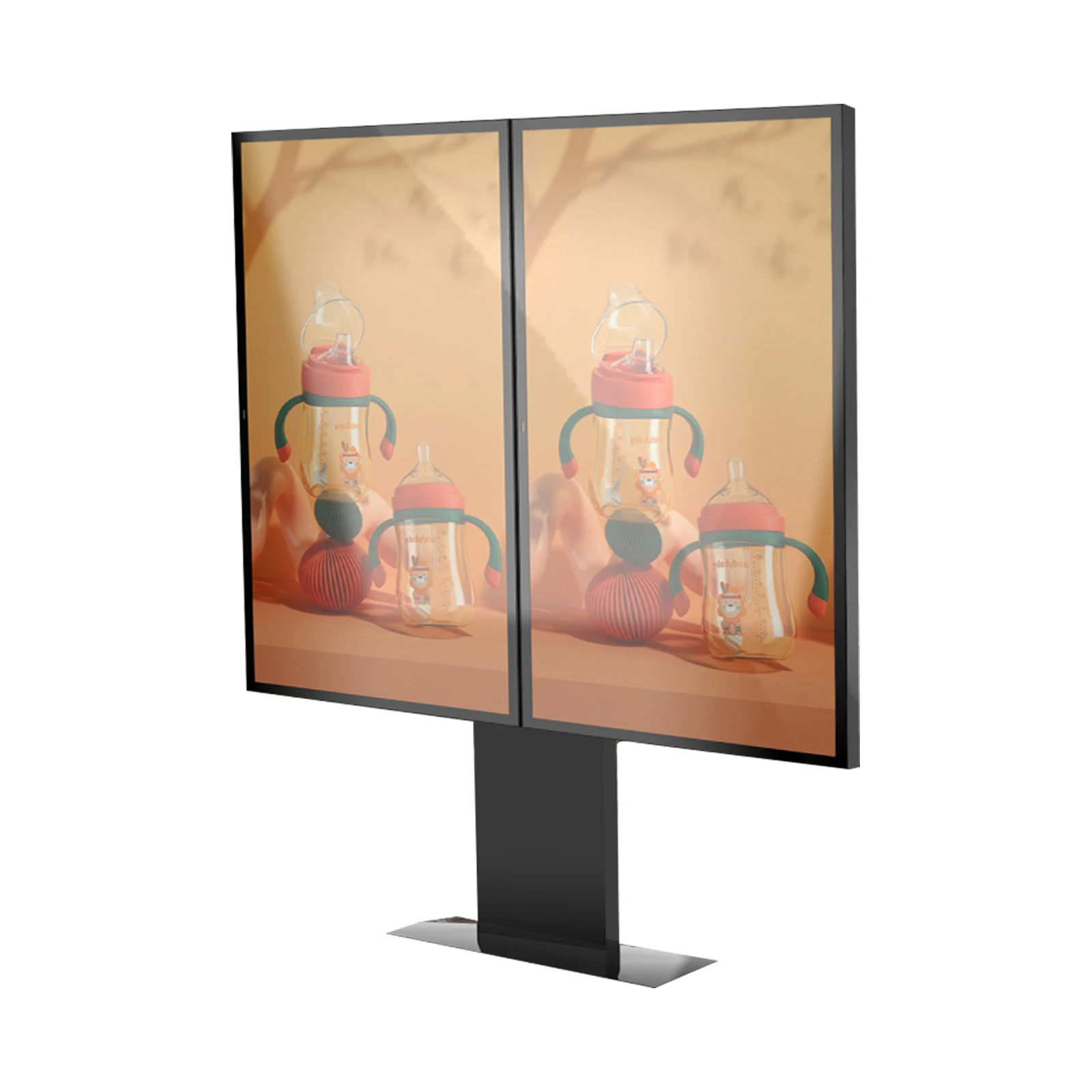 2500 Nit High Brightness Monitors Hanging Advertising Digital Signage Facing Window Lcd Screen Display