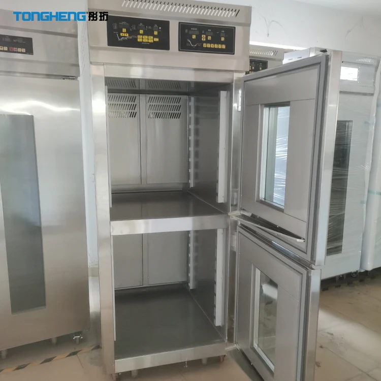 32 Trays Food Factory Double Door Commercial Freezer Bakery Proofer