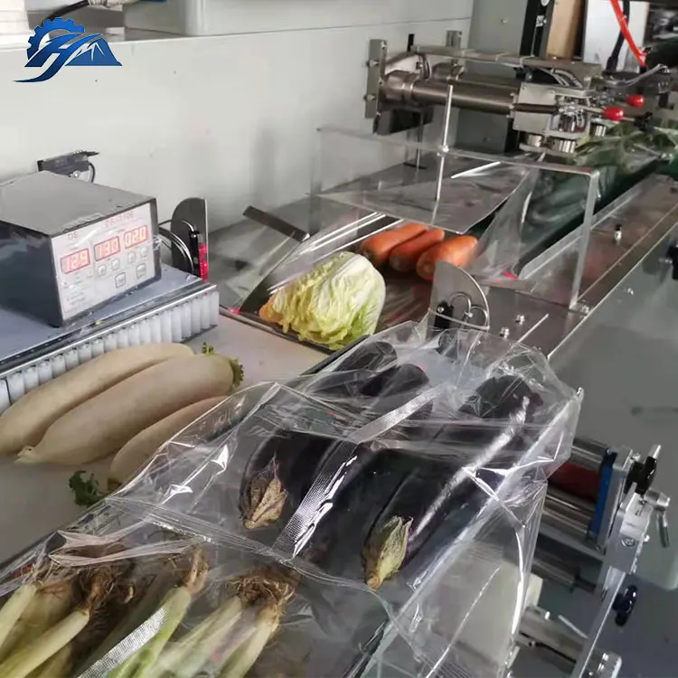 Automatic packing machine for finished packages, vegetables, fruit