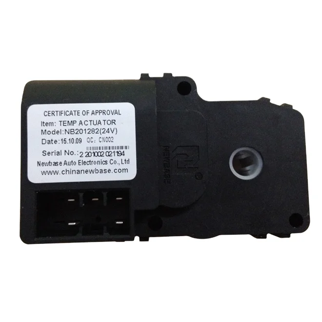 Manufacturer OEM bus air conditioning electrical air damper actuaor DC motor