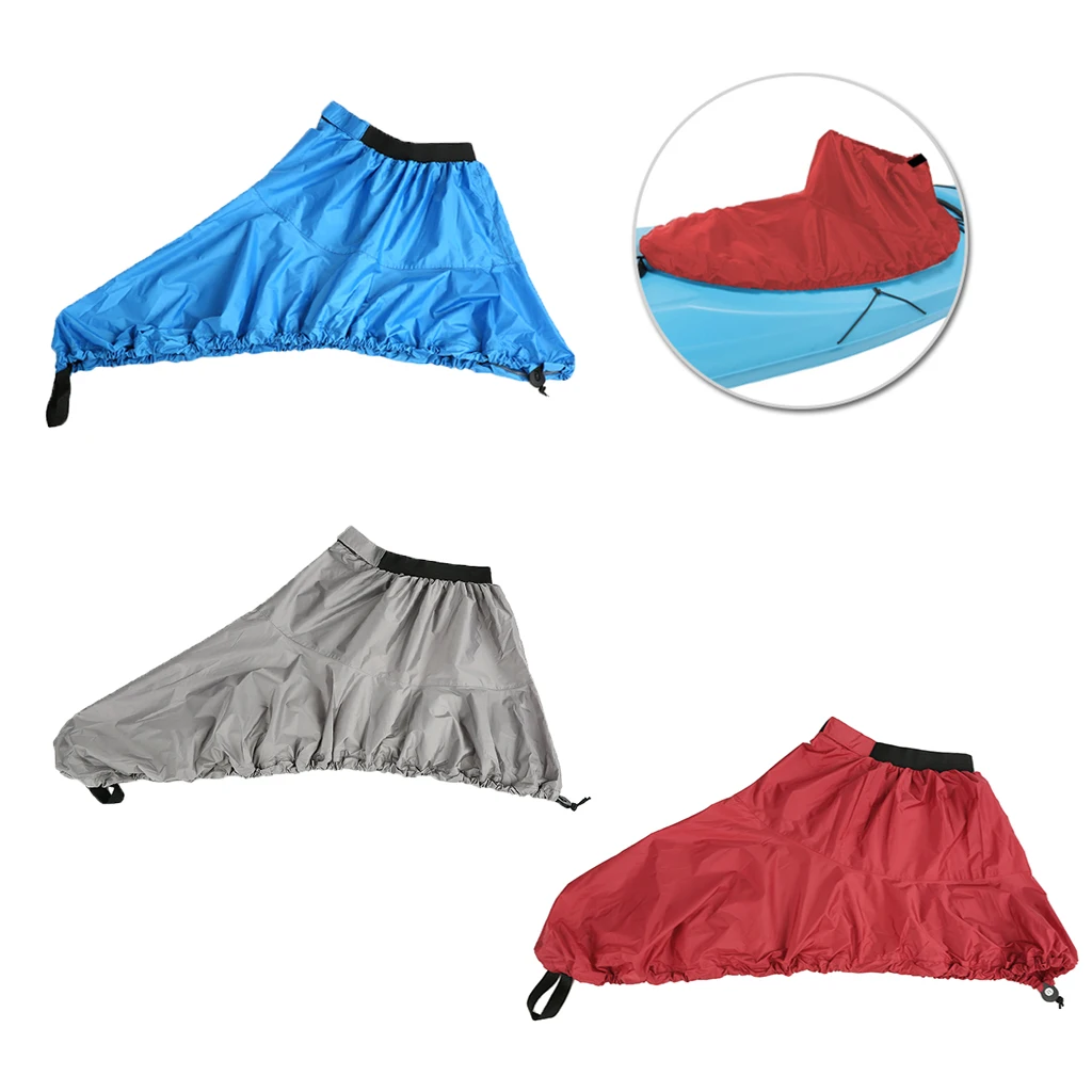 Universtal adjustable kayak cockpit spray skirt with durable waterproof