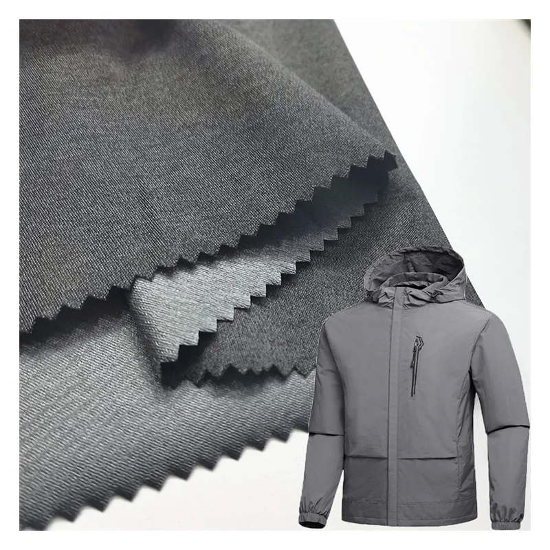 breathable knit laminated TPU membrane Polyamide polyester stretch sportswear fabric