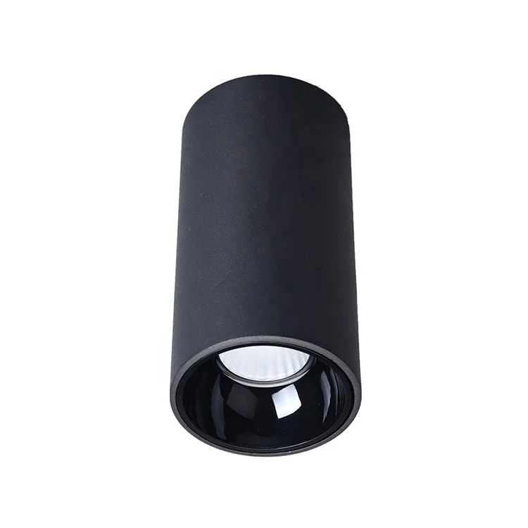 
40w Led Spotlight Aluminum Indoor Outdoor Ceiling Surface Mounted Waterproof Ip44 Round Cylinder Downlight 