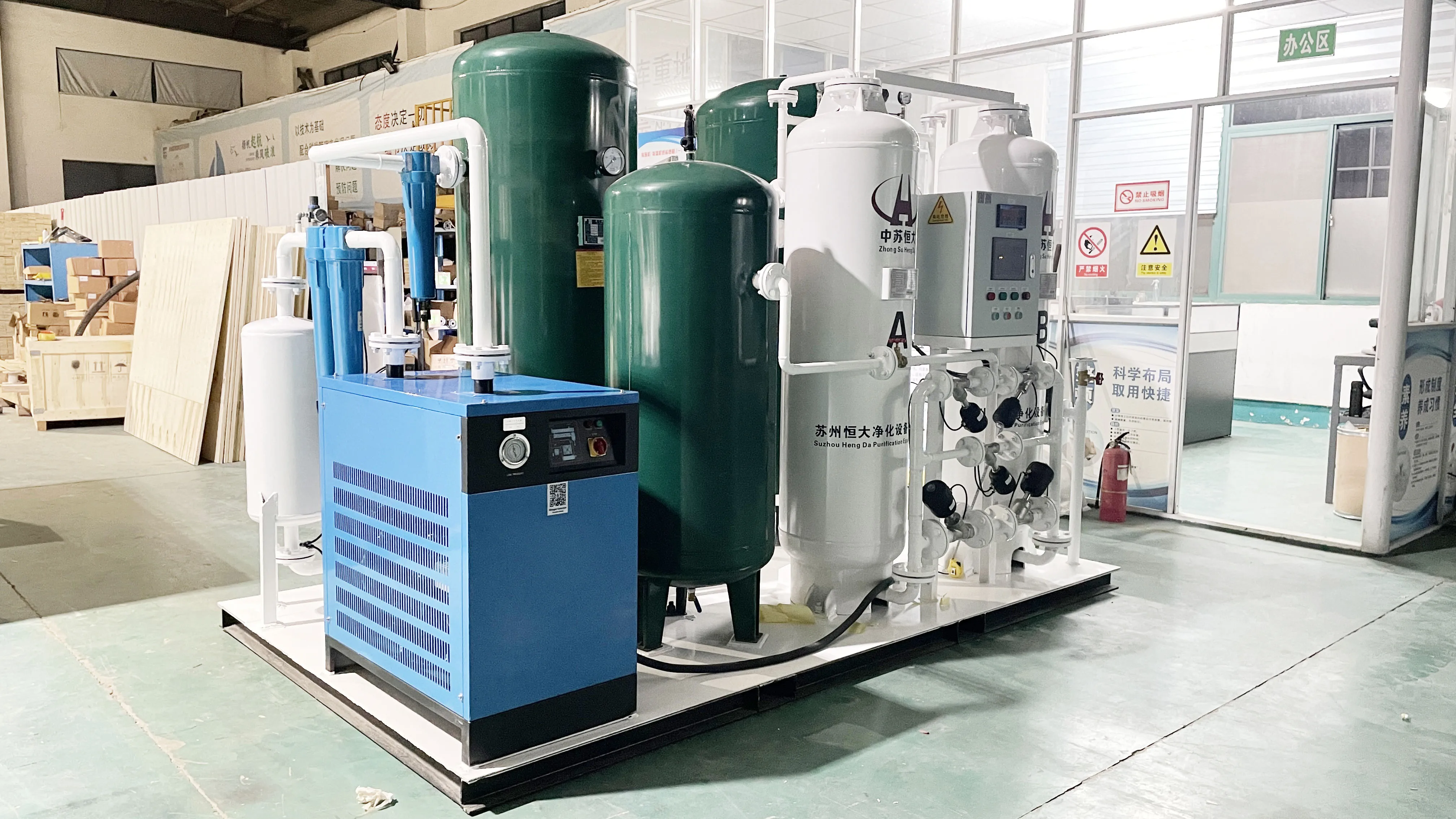 3-1000m3/H N2 Generator Equipment High Quality for Food Packing Psa N2 Plant 99.99% Purity Psa Nitrogen Generator