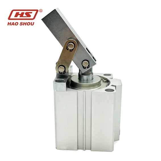 HALC-MS40 пневматический рычажный зажим двойного действия с магнитной индукцией, диаметр 40 мм, высокое качество из Тайваня, быстрая доставка