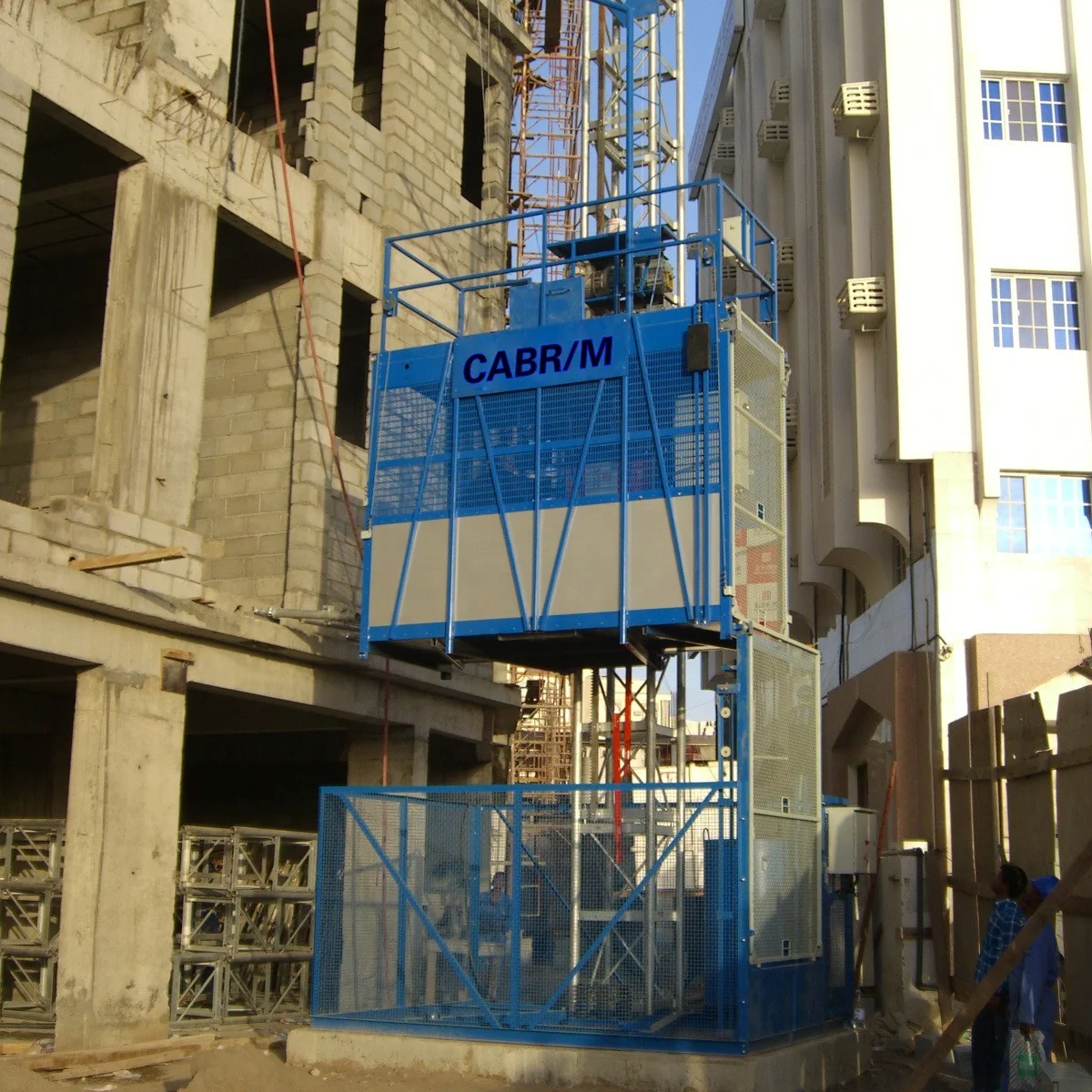 Construction material lift  with compact structure construction hoist with CE and EAC certificate