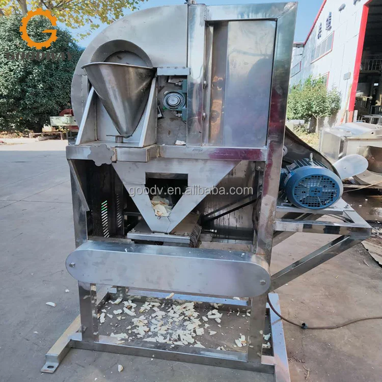Dry Cassava Chips Making Machine Cassava Processing Plant Cassava Chipping Cutting Machine