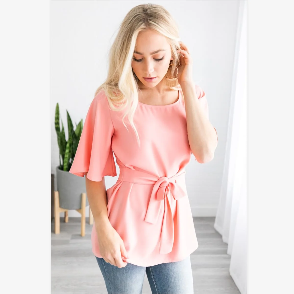 
Summer chiffon blouse solid color plus size with bow blank female T-shirt ruffled short-sleeved top for ladies 