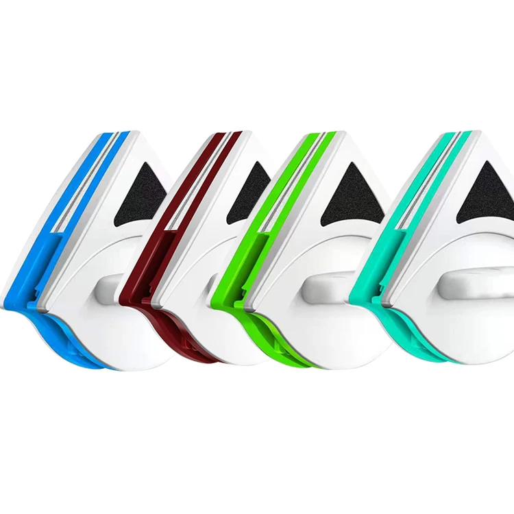 Multi-Functional Window Tool Glass Cleaner Squeegee Wiper Double-Sided Magnetic Window Cleaner