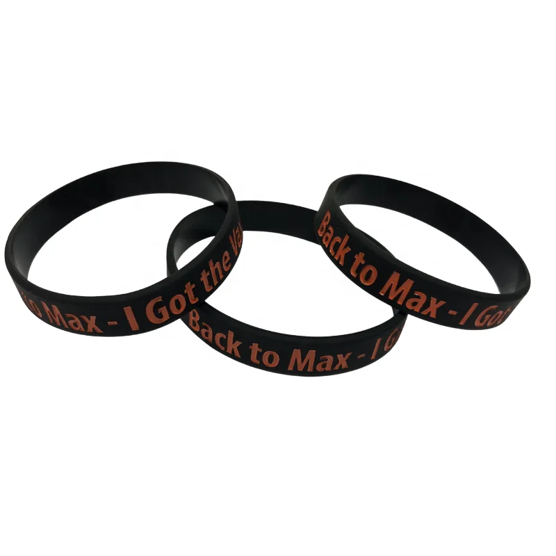 promotional gifts Custom design Rubber Wristbands Cheap Silicone Bracelets Personalized Wrist Bands With a Message