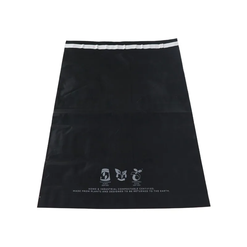 wholesale custom color printed graphics logo compost clothes e-commerce shipping bags biodegradable packaging mailing bag