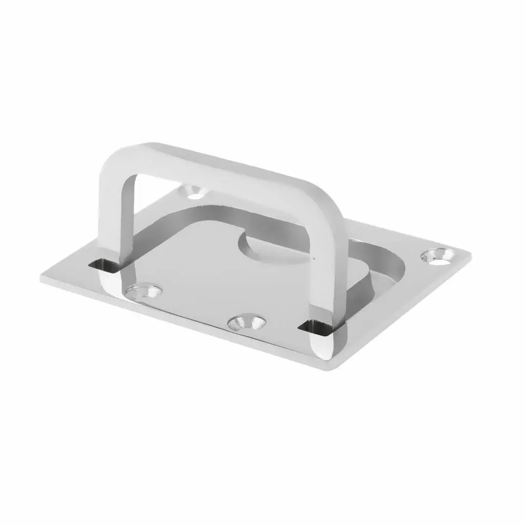 Boat Flush Latch Locking Latch Hatch Handle Stainless Steel Turning Lock Lift Ring